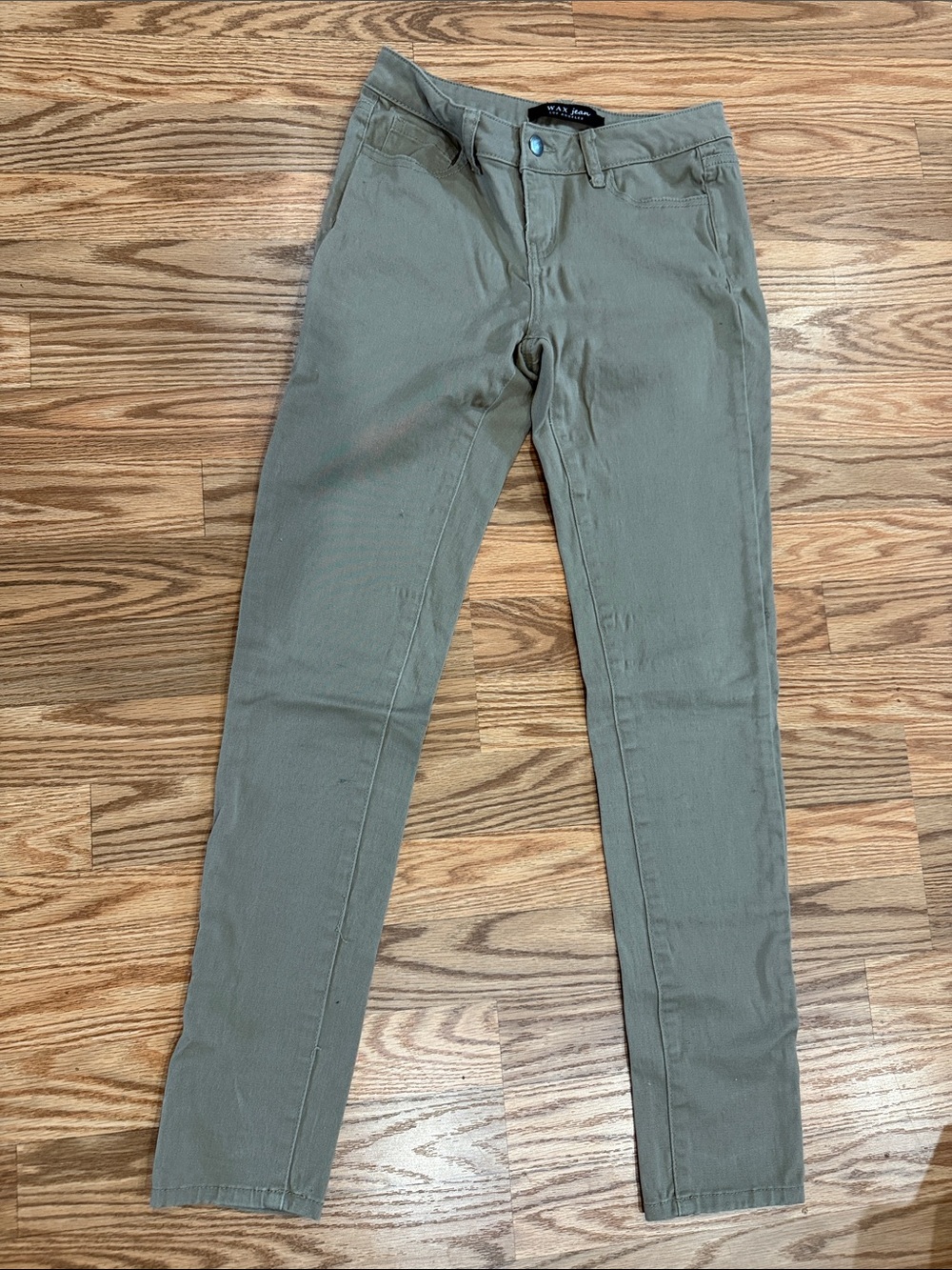 Tan Slim Chino Pants